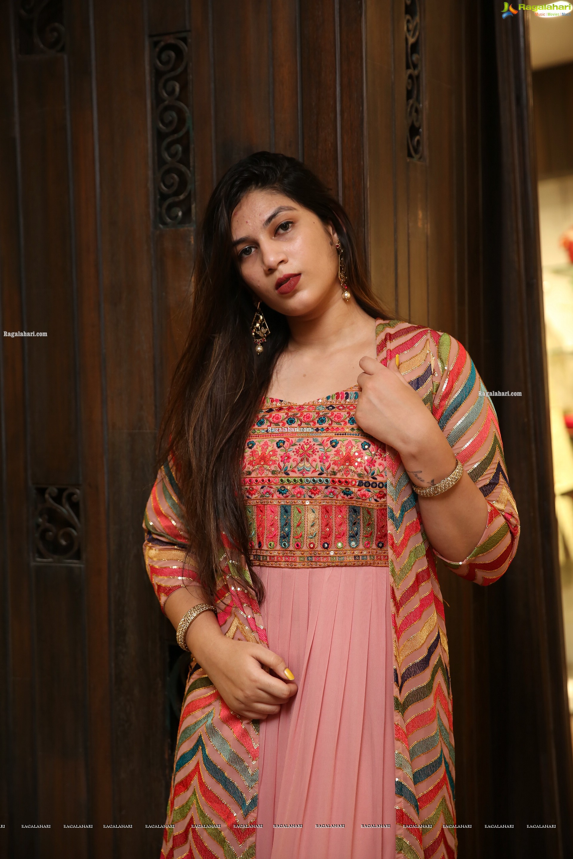 Hasini Chowdary at Neeru’s 2020 New Collection for the Season Launch - HD Gallery