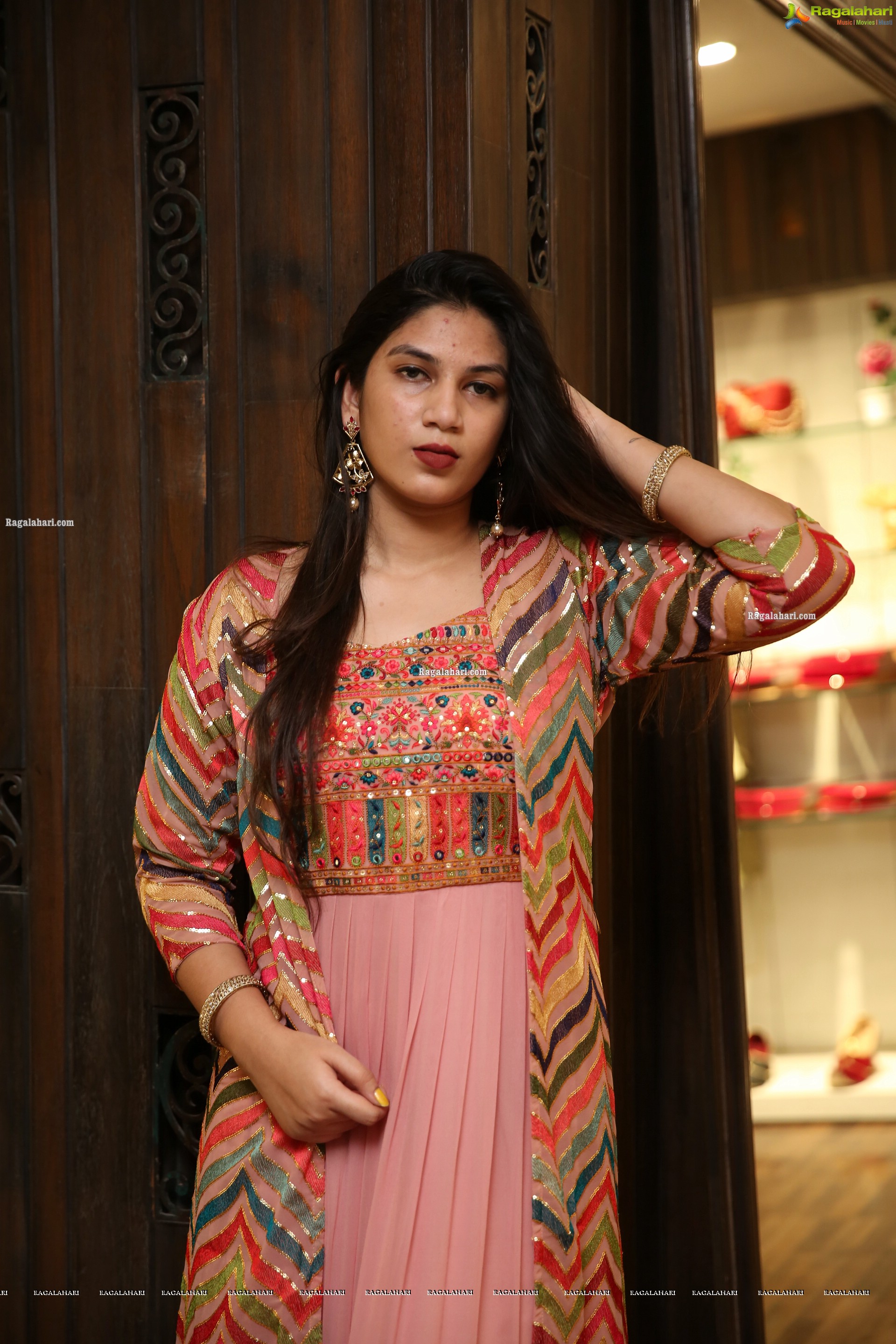 Hasini Chowdary at Neeru’s 2020 New Collection for the Season Launch - HD Gallery