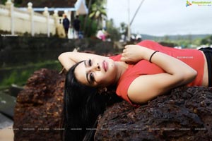 Sanjana Anne Stunning Poses at Beach