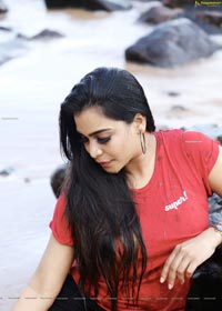 Sanjana Anne Stunning Poses at Beach