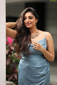 Rithu Manthra in Ash Blue Wrap Dress