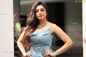 Rithu Manthra in Ash Blue Wrap Dress