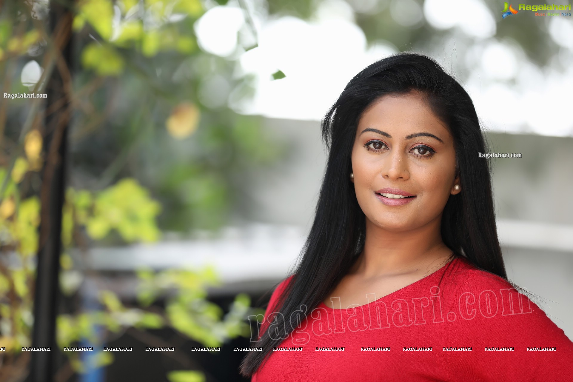Sawali S Nandaragi in Red Top and Jeans Exclusive Photo Shoot