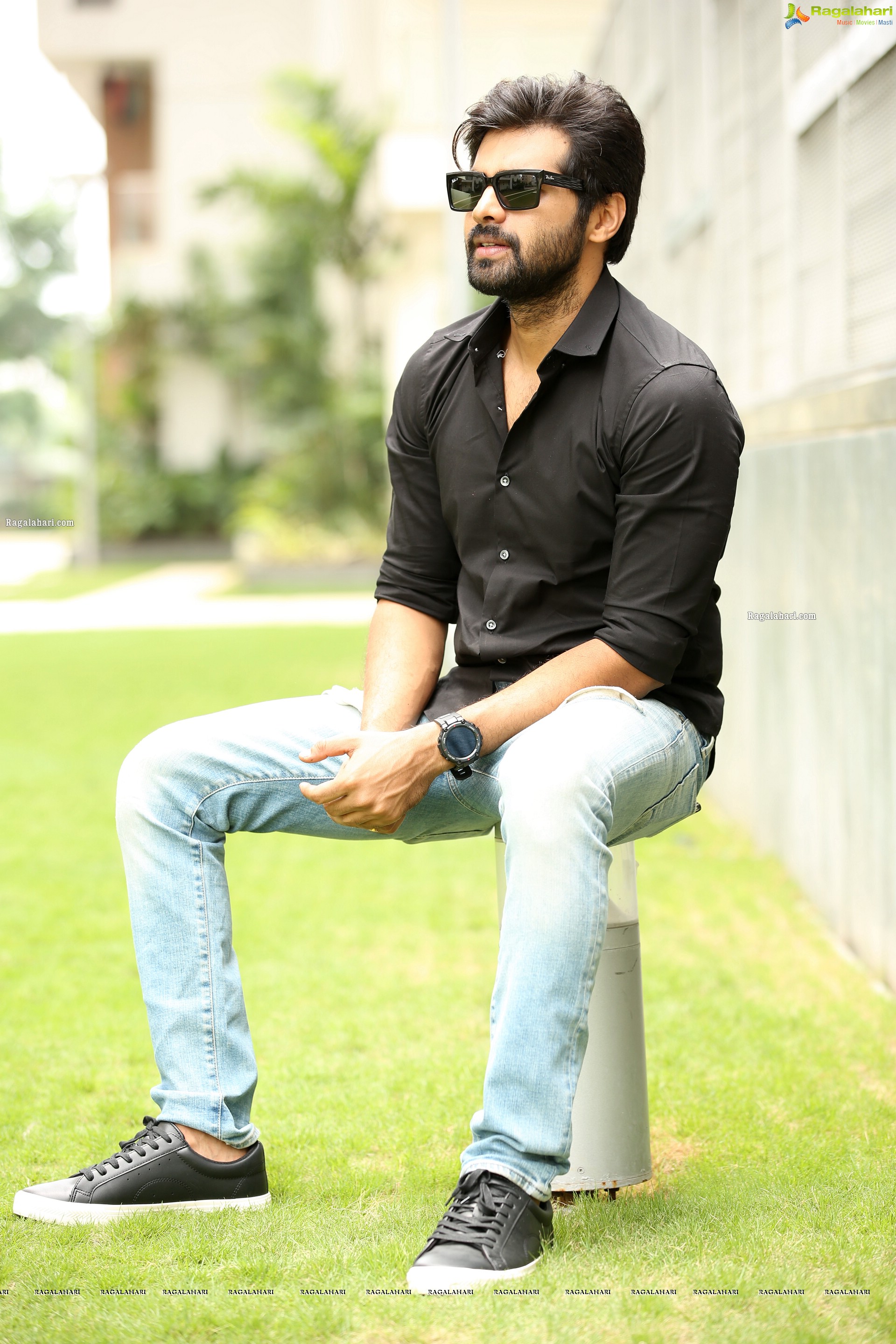 Adith Arun Stills at Dear Megha Movie Interview, HD Gallery