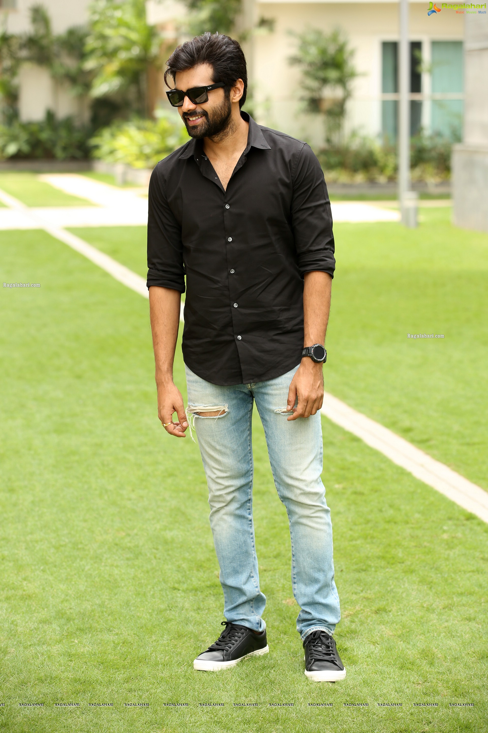 Adith Arun Stills at Dear Megha Movie Interview, HD Gallery