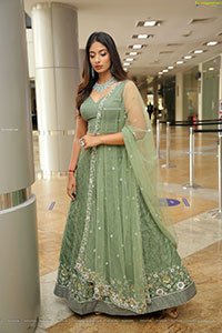 Archana Ravi in Pastel Green Lehenga Choli