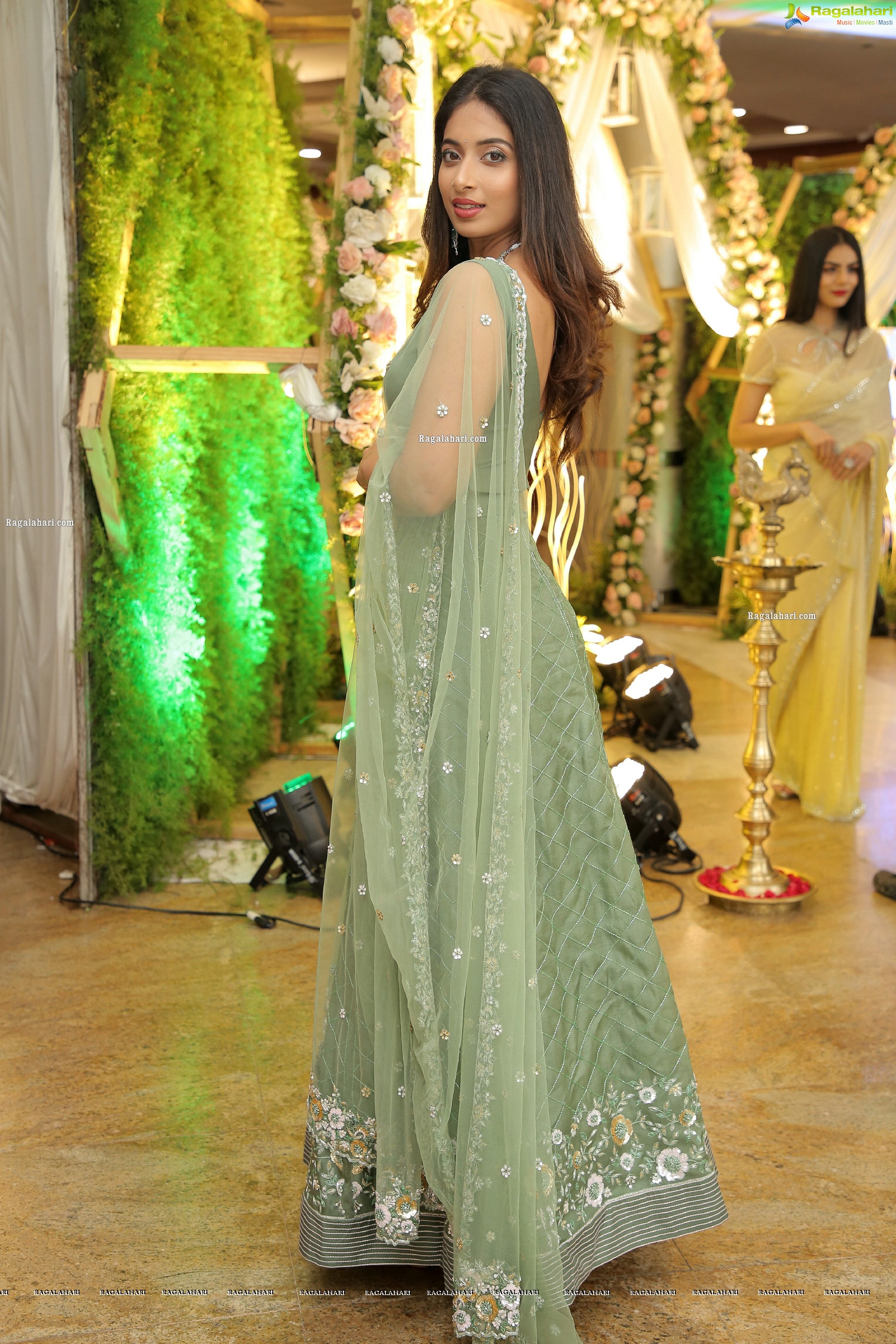 Archana Ravi in Pastel Green Lehenga Choli, HD Photo Gallery