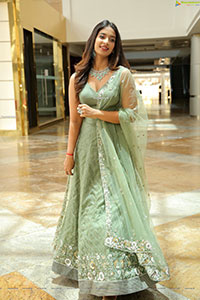 Archana Ravi in Pastel Green Lehenga Choli