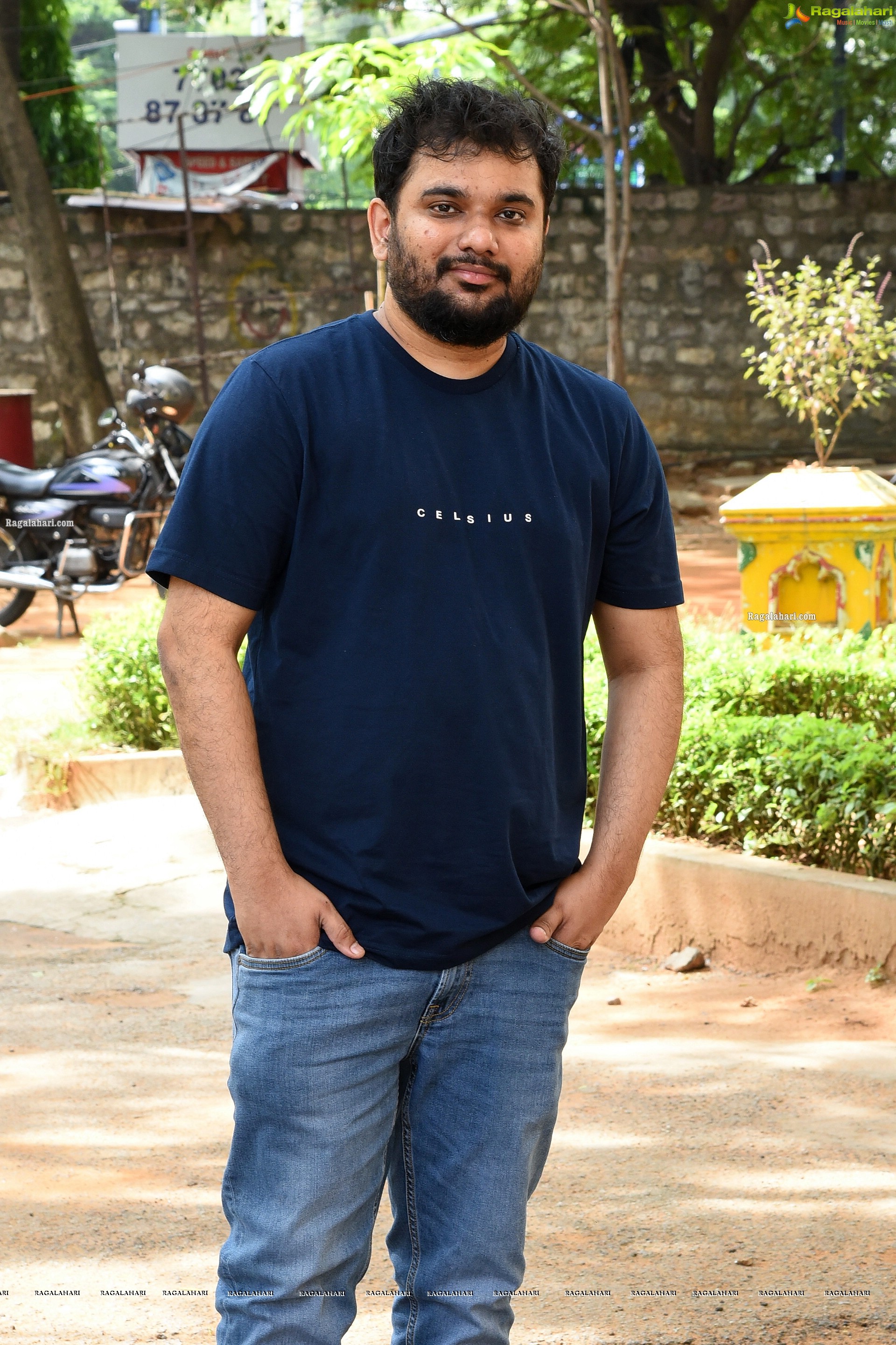 Music Director Chaitanya Bharadwaj at SR Kalyanamandapam Movie Interview, HD Photo Gallery