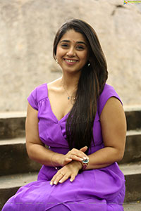 Chandni Bhagwanani at Andamina Lokam Movie Pooja Ceremony