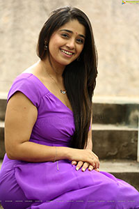 Chandni Bhagwanani at Andamina Lokam Movie Pooja Ceremony