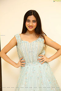 Dimple Thakur in Baby Blue Gown
