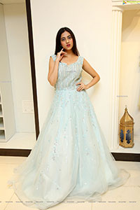 Dimple Thakur in Baby Blue Gown