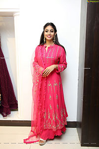 Honey Chowdari in Rani Pink Designer Dress