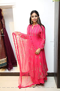 Honey Chowdari in Rani Pink Designer Dress, HD Photo Gallery