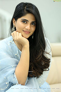 Megha Akash at Dear Megha Movie Interview