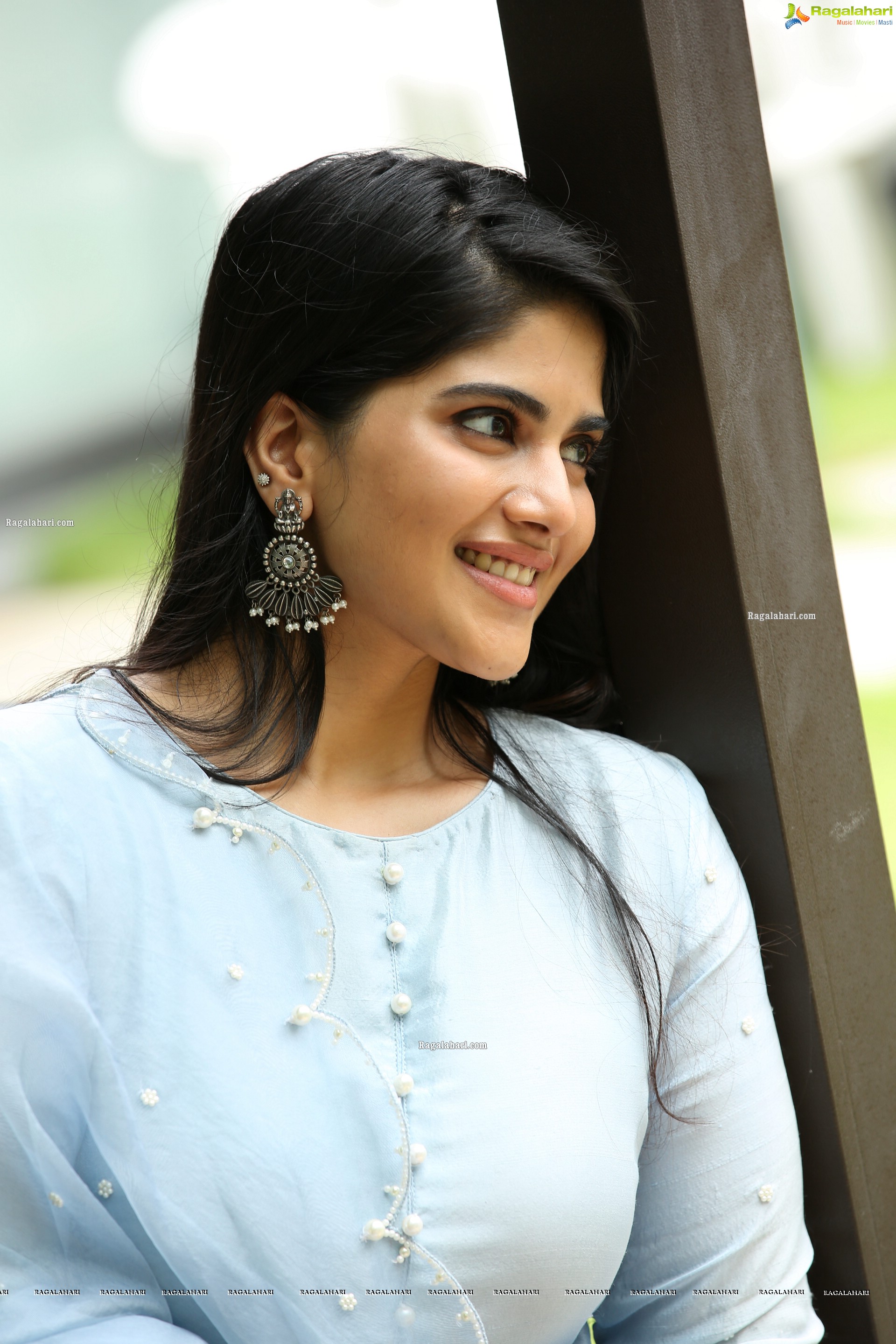 Megha Akash at Dear Megha Movie Interview, HD Photo Gallery