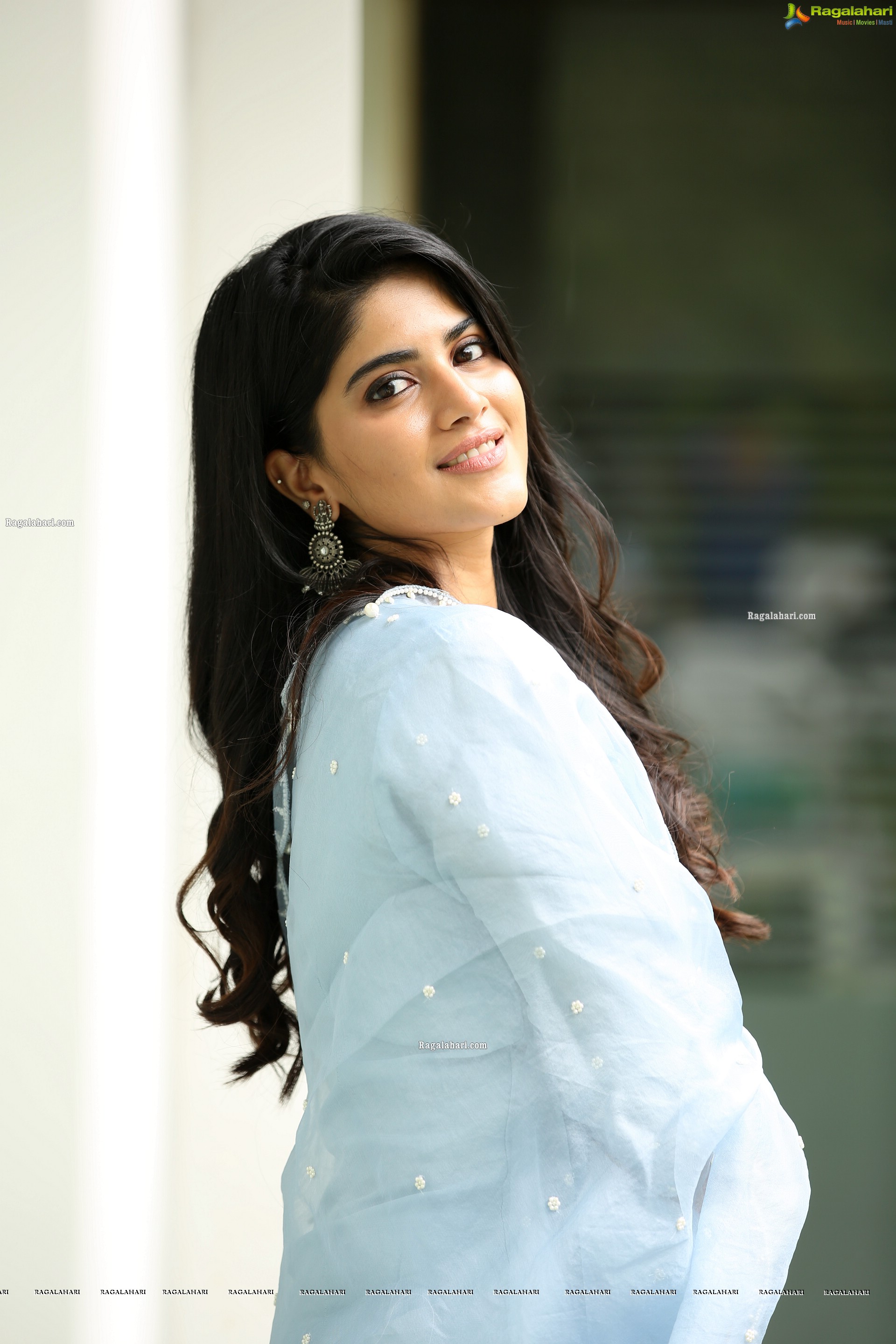 Megha Akash at Dear Megha Movie Interview, HD Photo Gallery