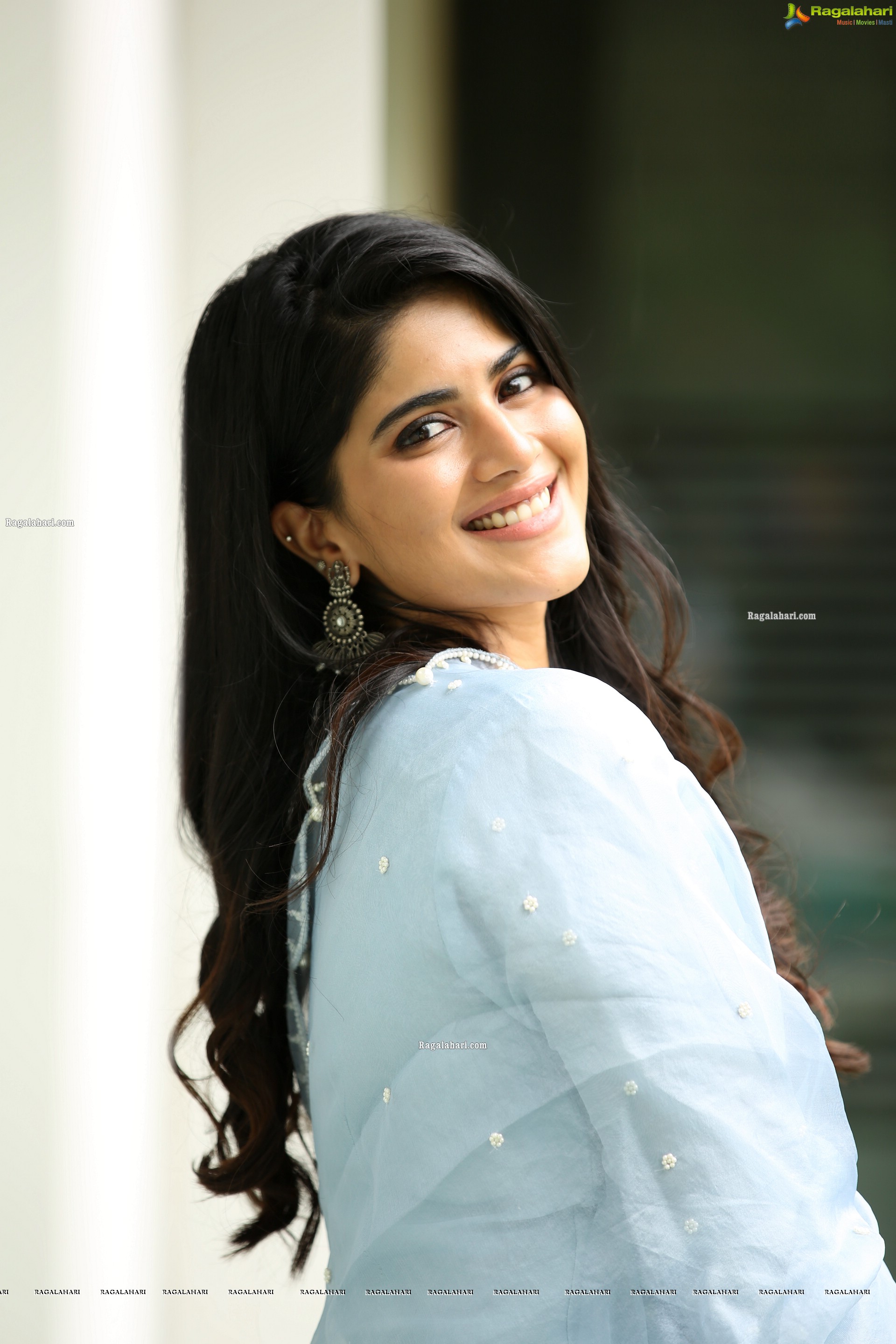 Megha Akash at Dear Megha Movie Interview, HD Photo Gallery