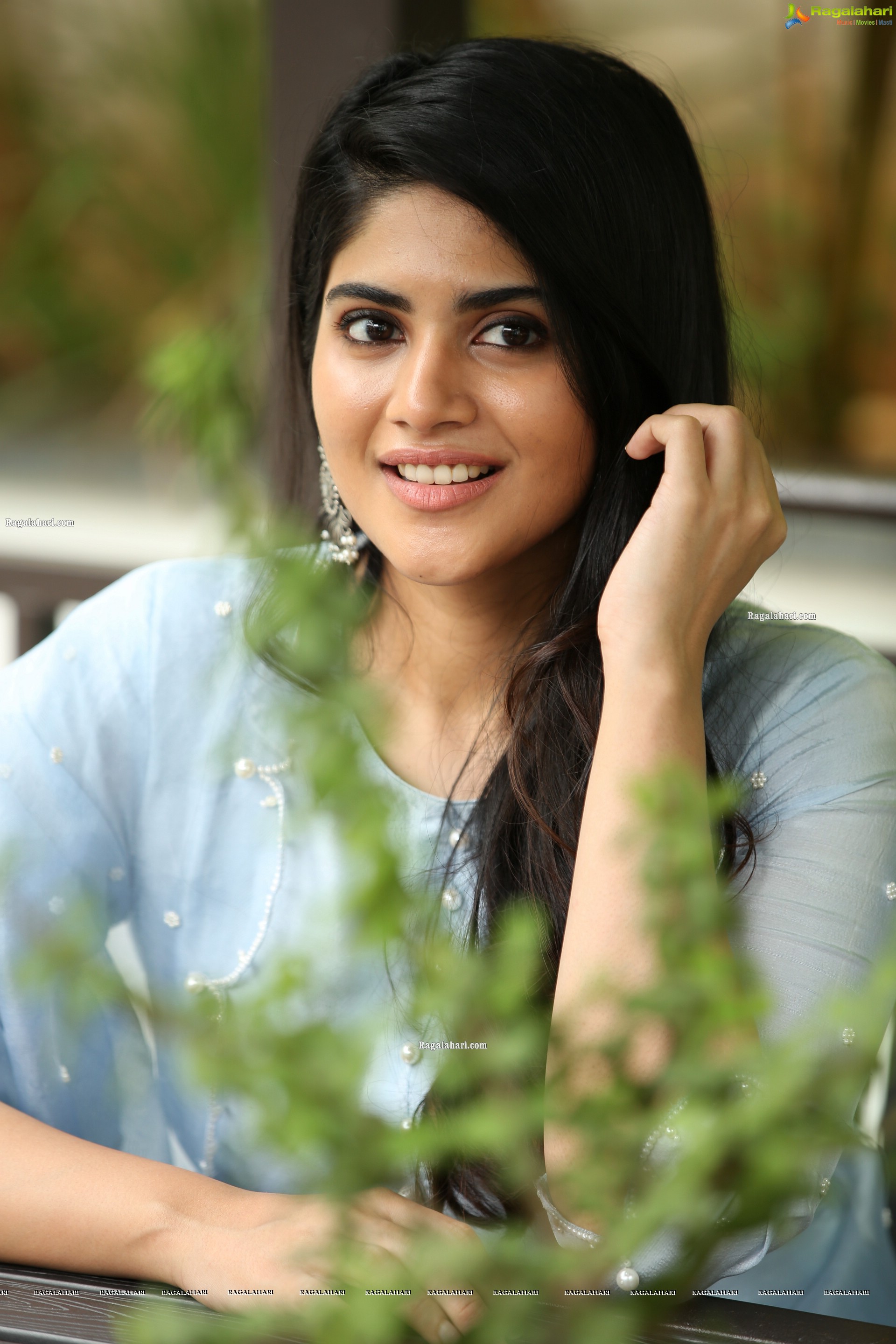 Megha Akash at Dear Megha Movie Interview, HD Photo Gallery