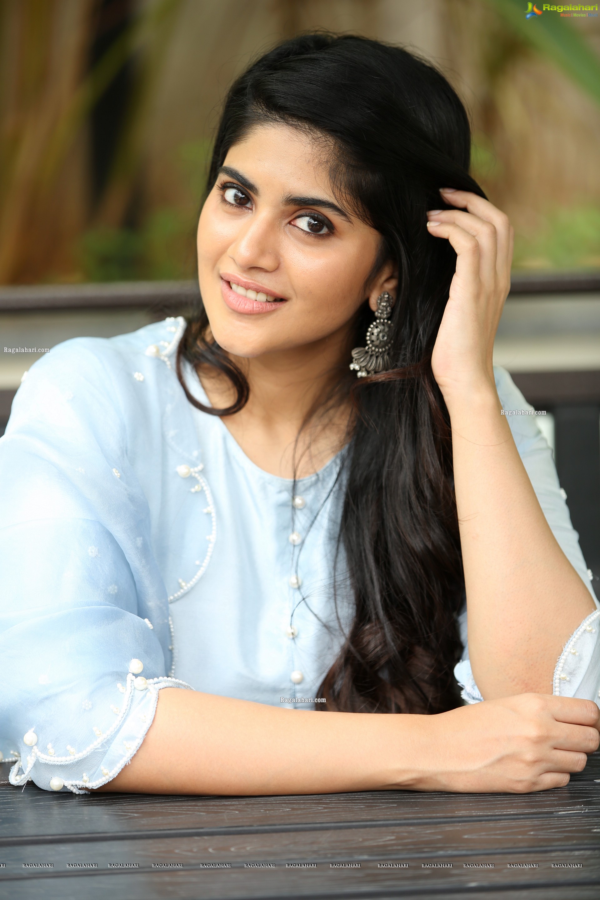 Megha Akash at Dear Megha Movie Interview, HD Photo Gallery