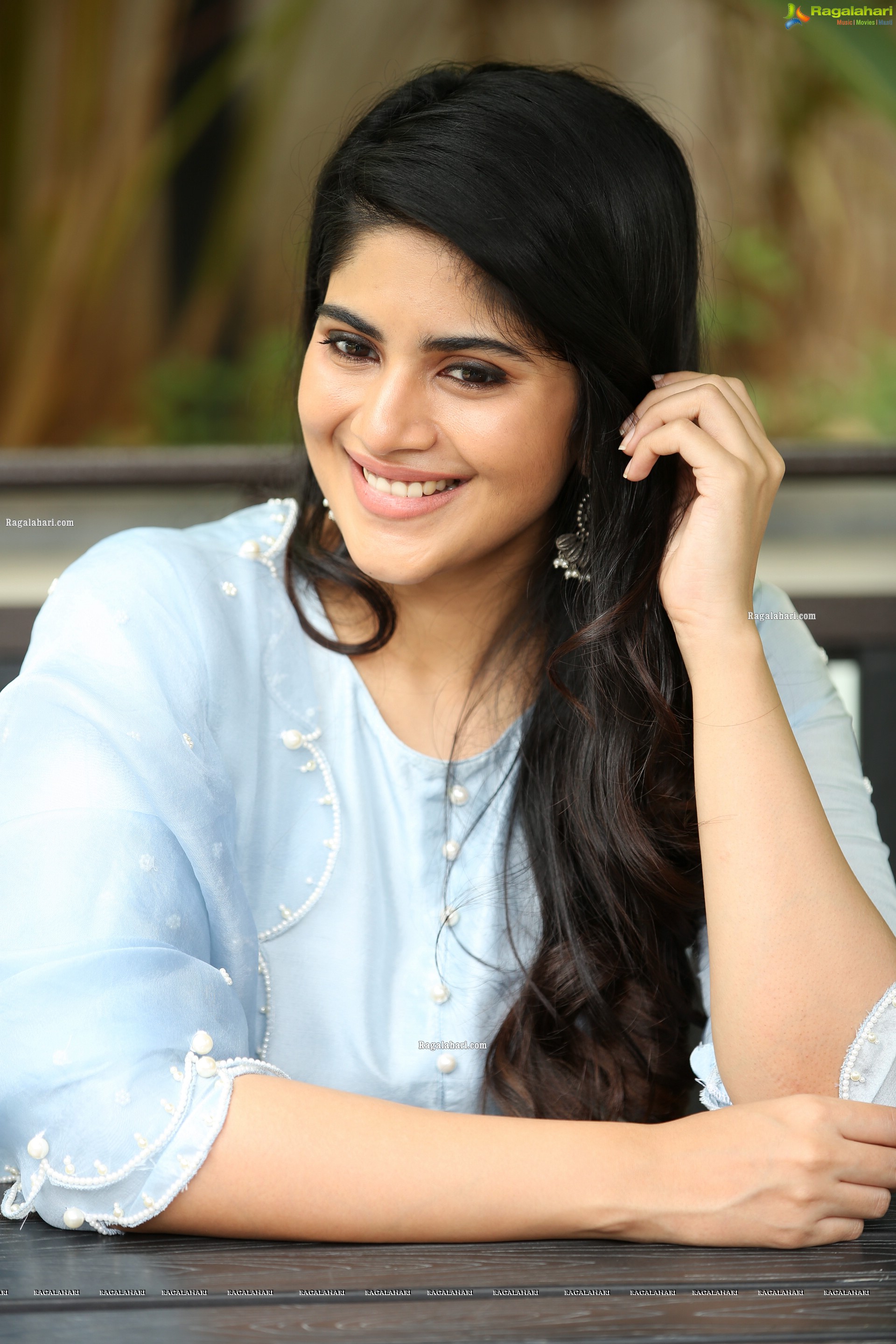 Megha Akash at Dear Megha Movie Interview, HD Photo Gallery