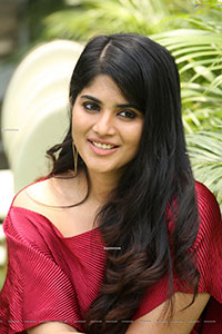 Megha Akash at Raja Raja Chora Movie Interview