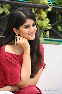 Megha Akash at Raja Raja Chora Movie Interview