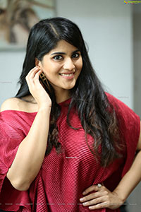 Megha Akash at Raja Raja Chora Movie Interview