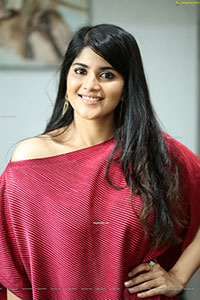 Megha Akash at Raja Raja Chora Movie Interview