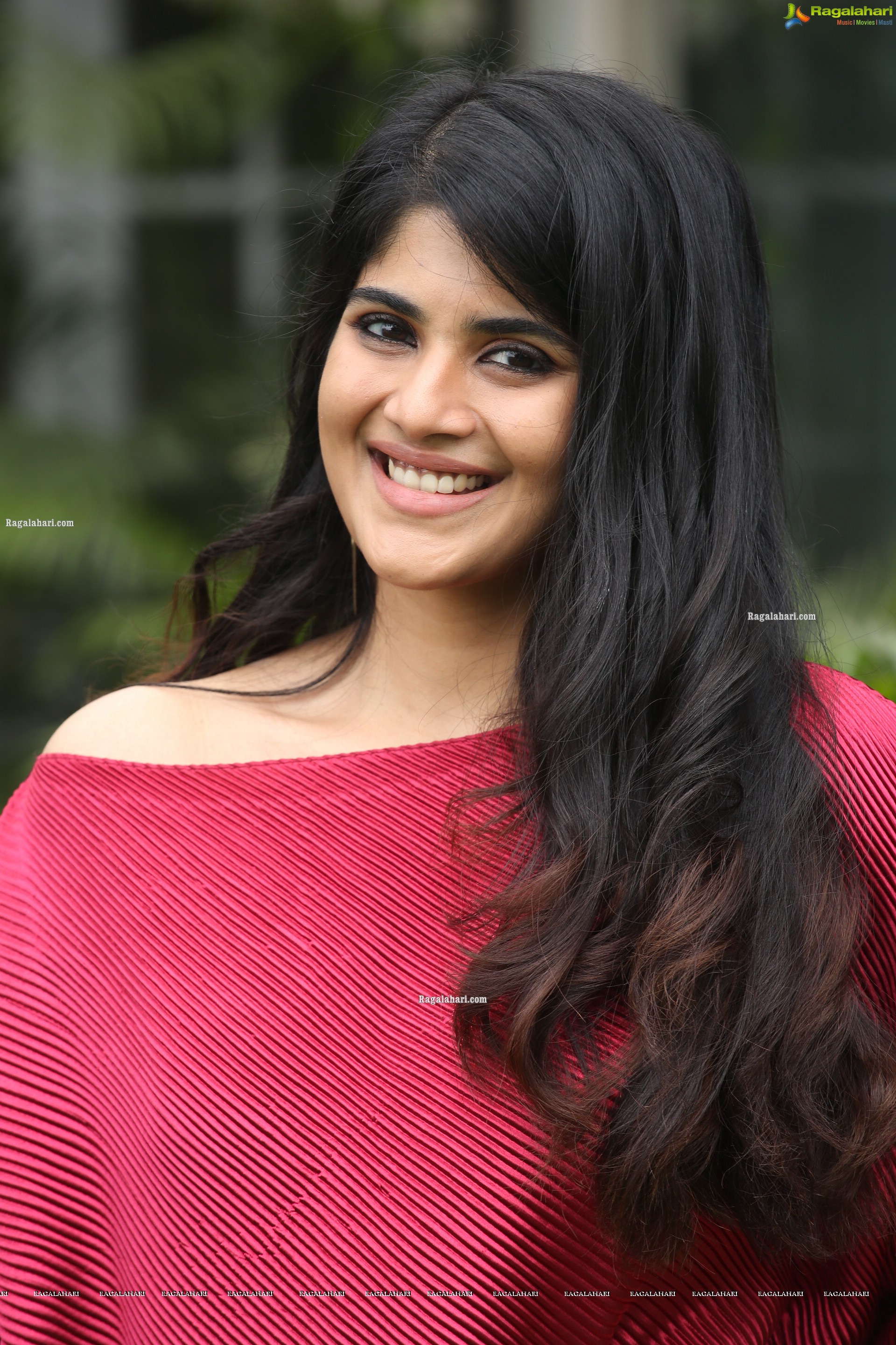 Megha Akash at Raja Raja Chora Movie Interview, HD Photo Gallery