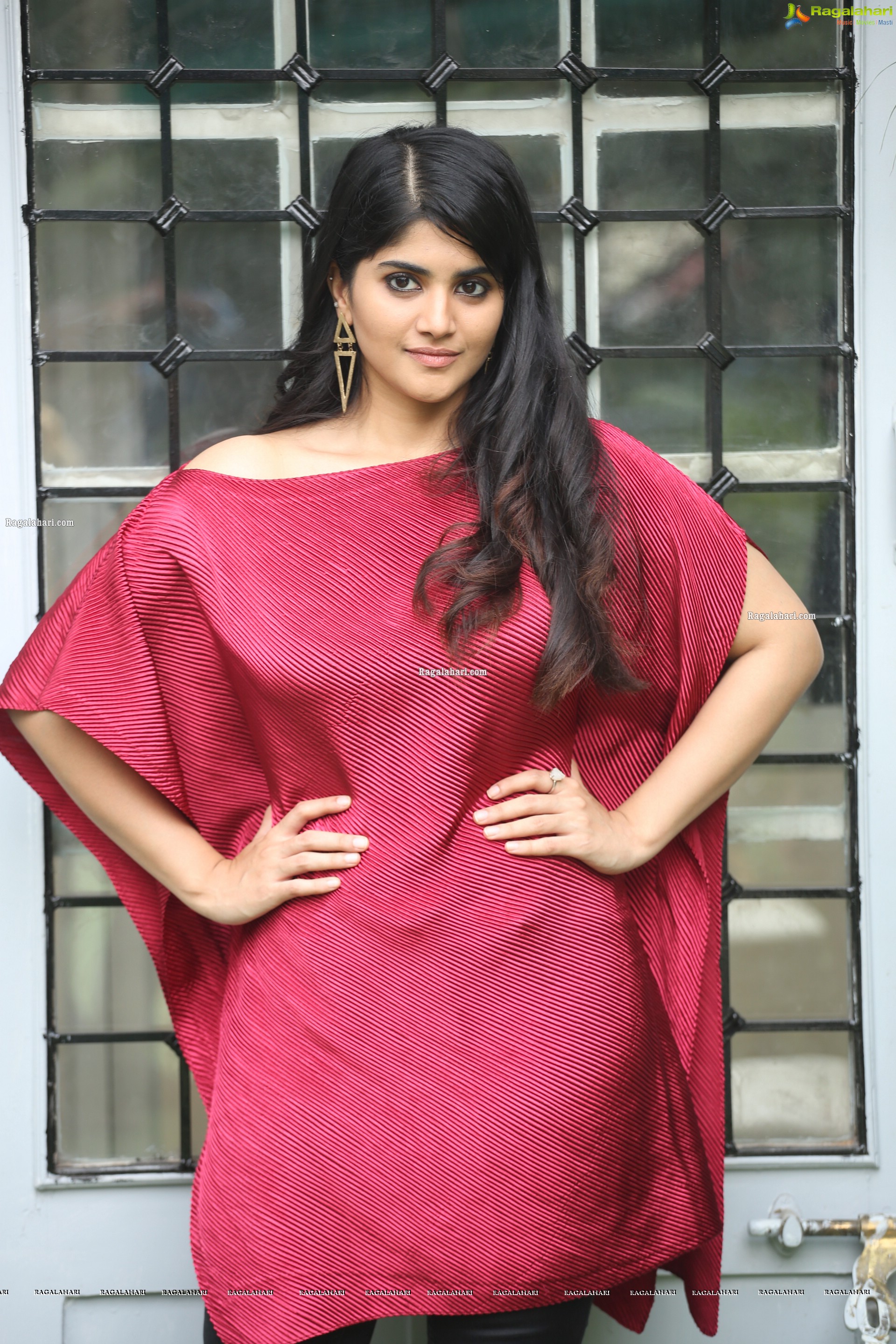 Megha Akash at Raja Raja Chora Movie Interview, HD Photo Gallery