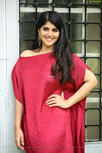 Megha Akash at Raja Raja Chora Movie Interview