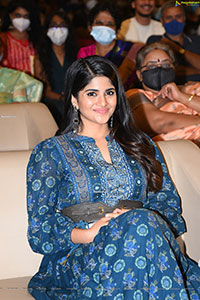 Megha Akash at Raja Raja Chora Pre-Release Event