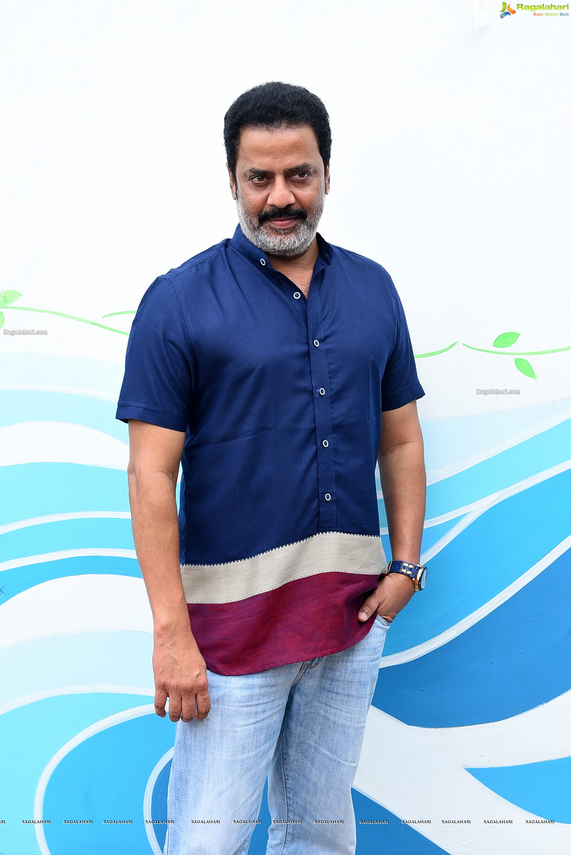 Raja Ravindra at Crazy Uncles Movie Interview, HD Photo Gallery