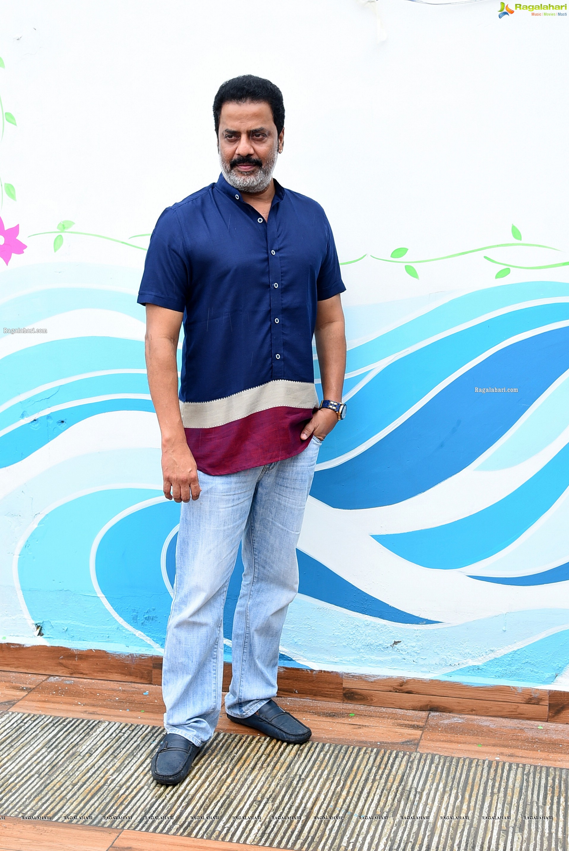 Raja Ravindra at Crazy Uncles Movie Interview, HD Photo Gallery