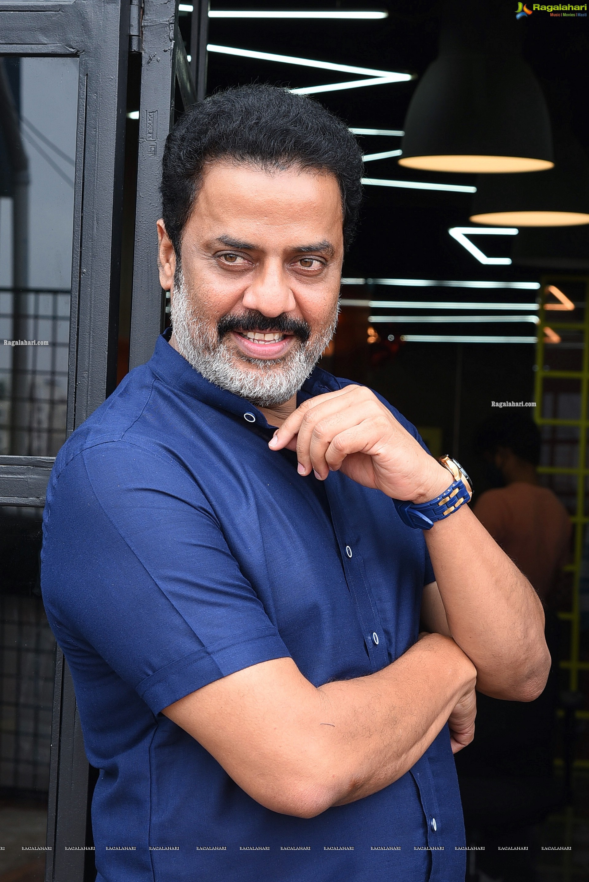 Raja Ravindra at Crazy Uncles Movie Interview, HD Photo Gallery