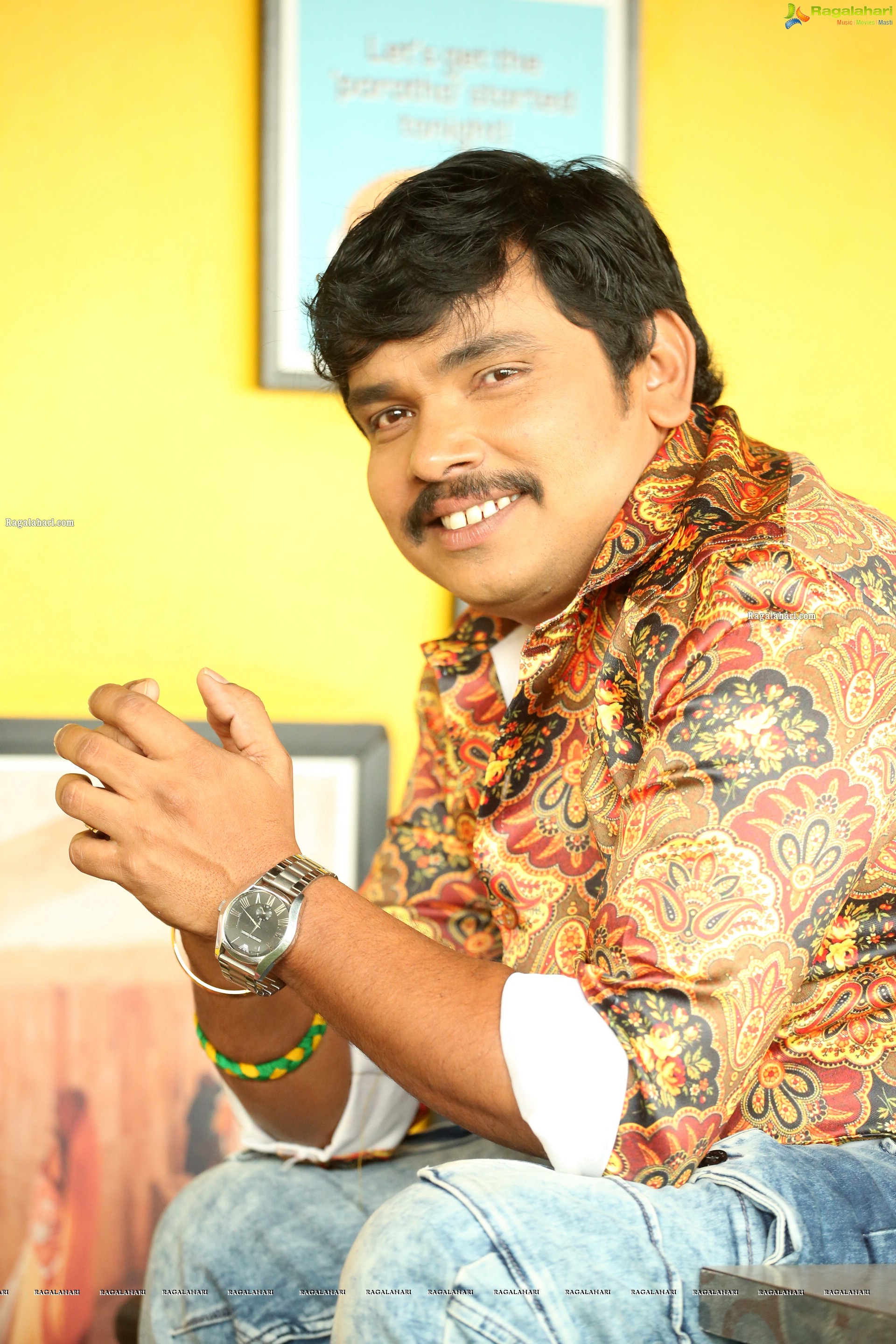 Sampoornesh Babu at Bazar Rowdy Movie Interview