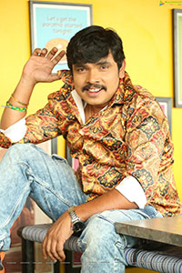 Sampoornesh Babu at Bazar Rowdy Movie Interview