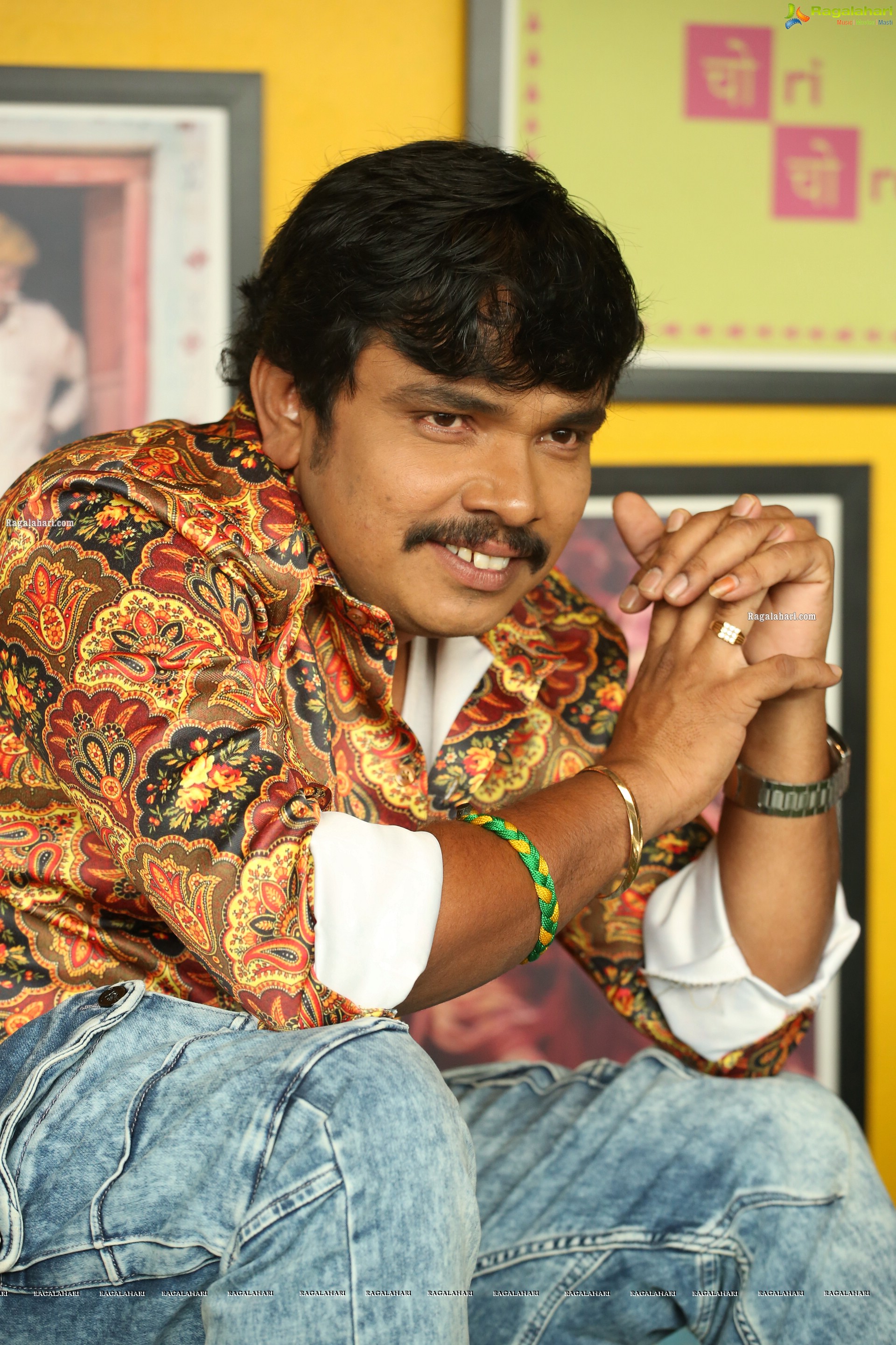 Sampoornesh Babu at Bazar Rowdy Movie Interview