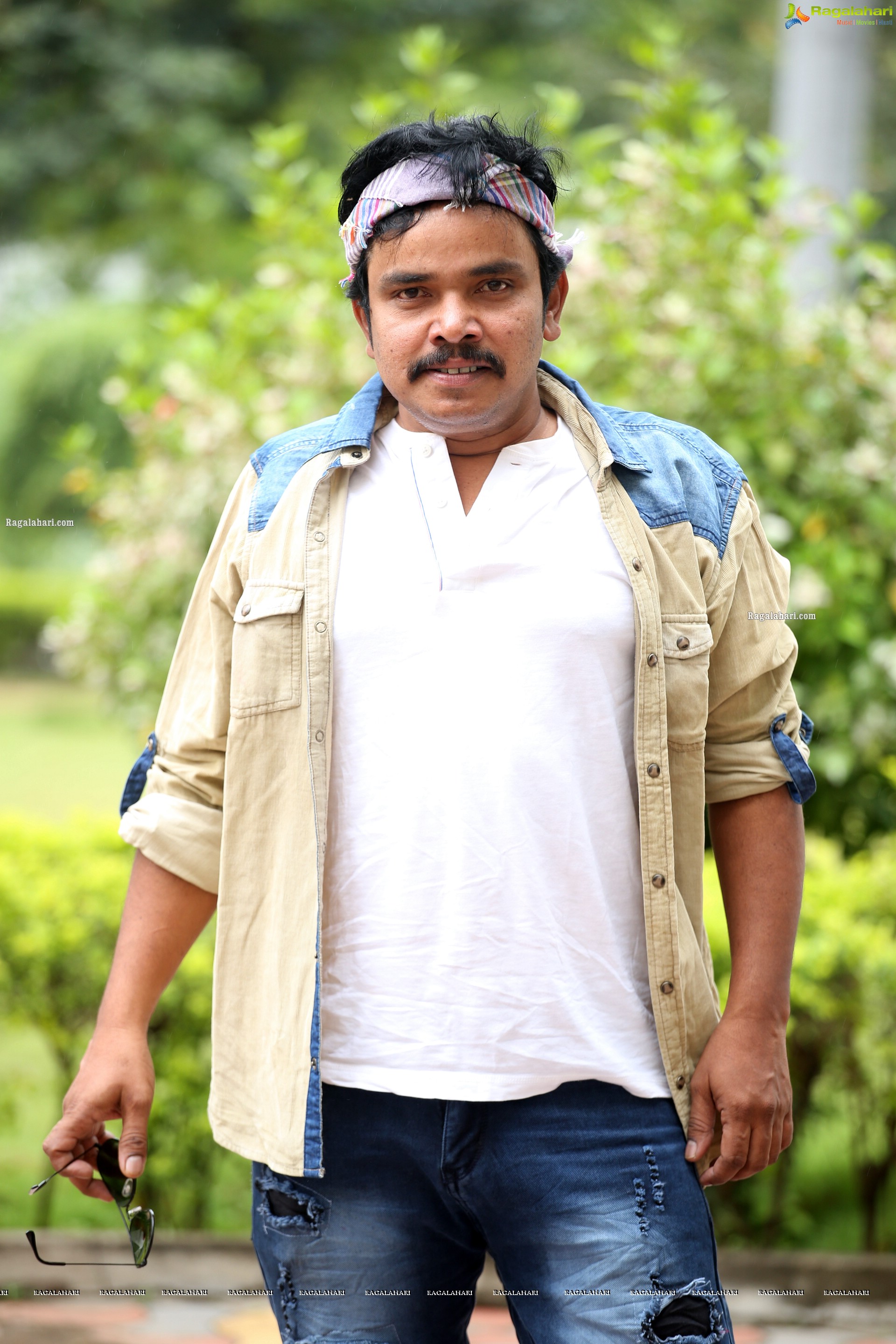 Sampoornesh Babu at Bazar Rowdy Movie Trailer Launch