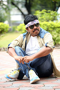 Sampoornesh Babu at Bazar Rowdy Movie Trailer Launch