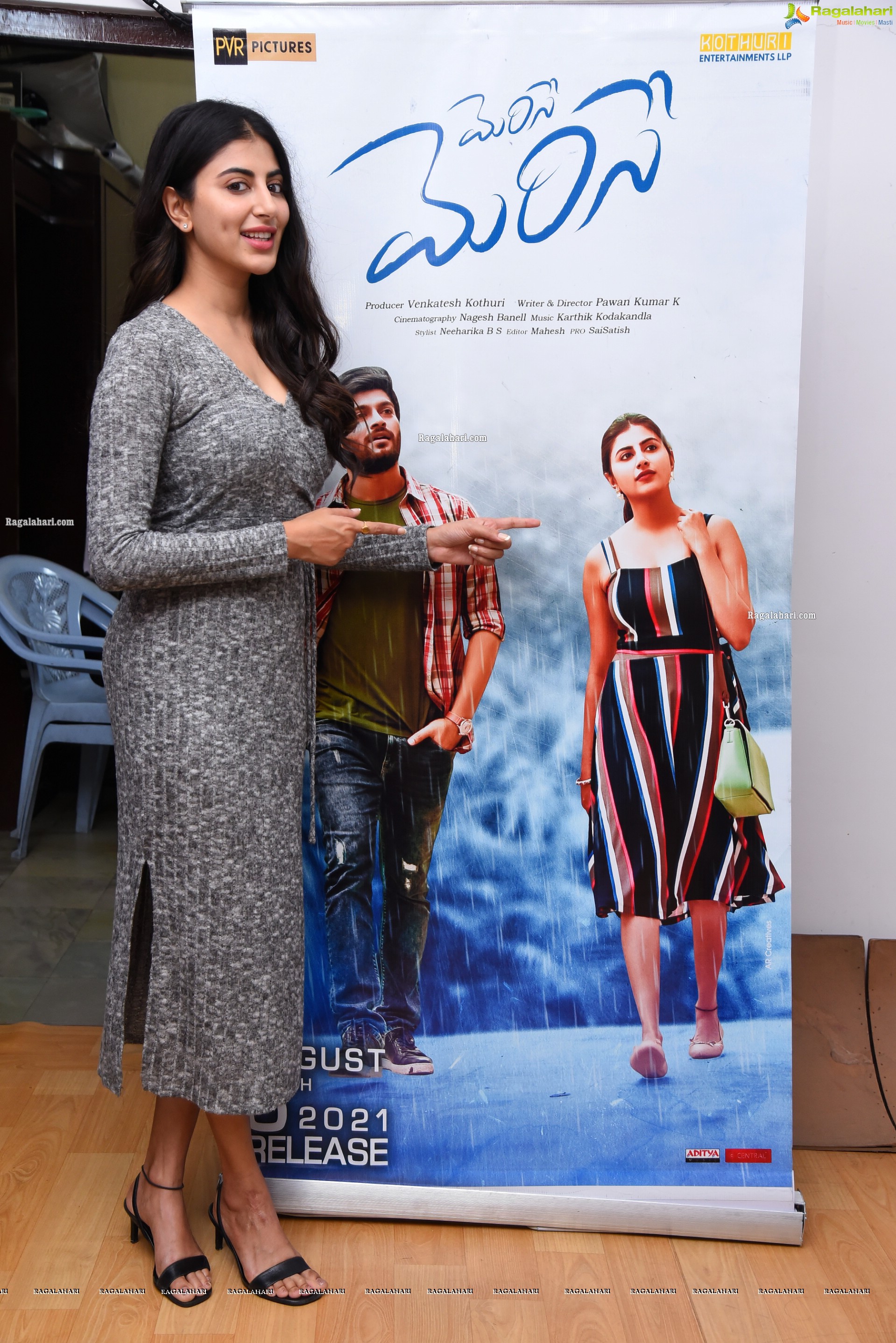 Shweta Avasthi at Merise Merise Movie Interview, HD Photo Gallery