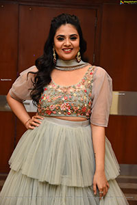 Sreemukhi at Crazy Uncles Movie Pre-Release Event