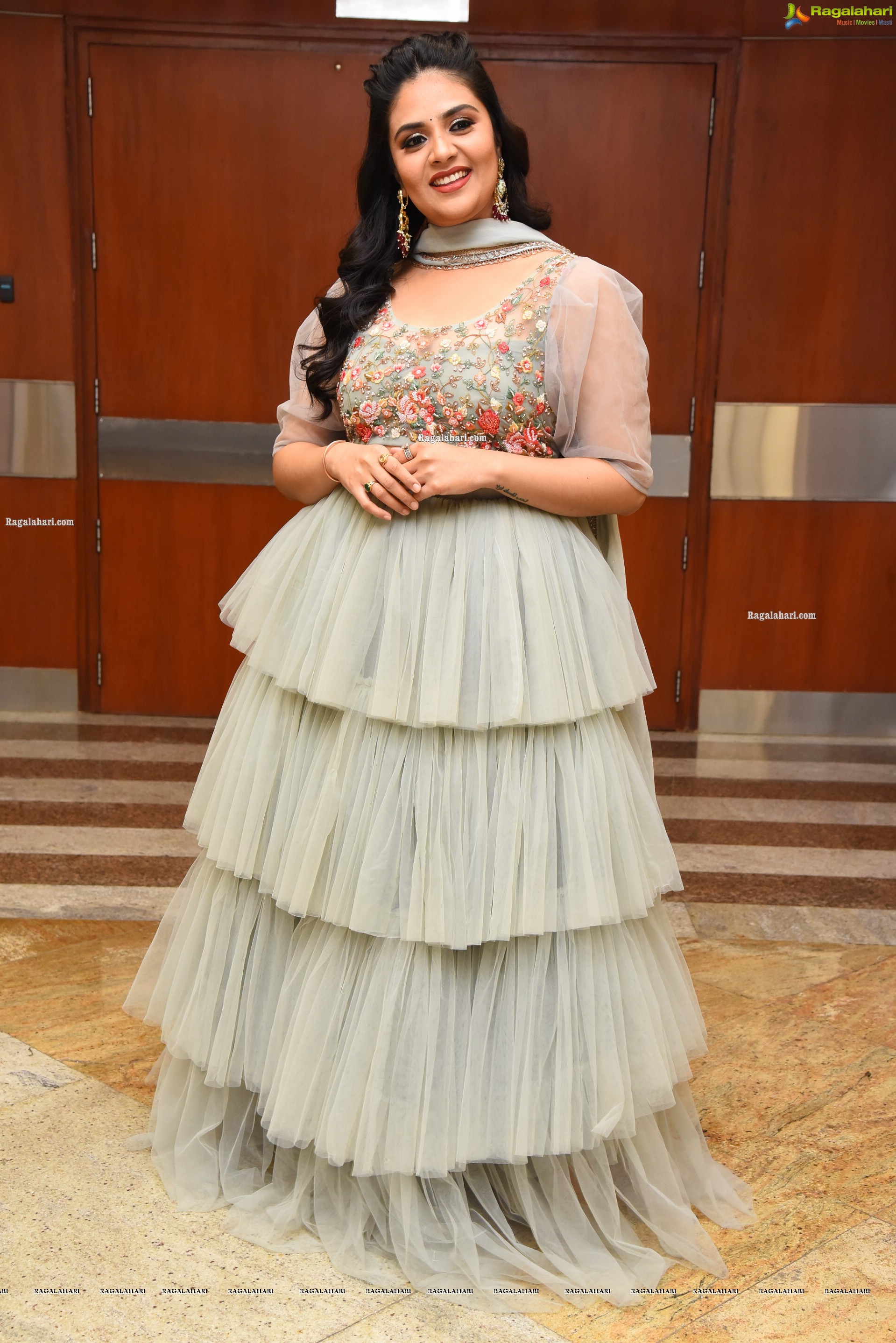 Sreemukhi at Crazy Uncles Movie Pre-Release Event, HD Photo Gallery