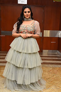 Sreemukhi at Crazy Uncles Movie Pre-Release Event