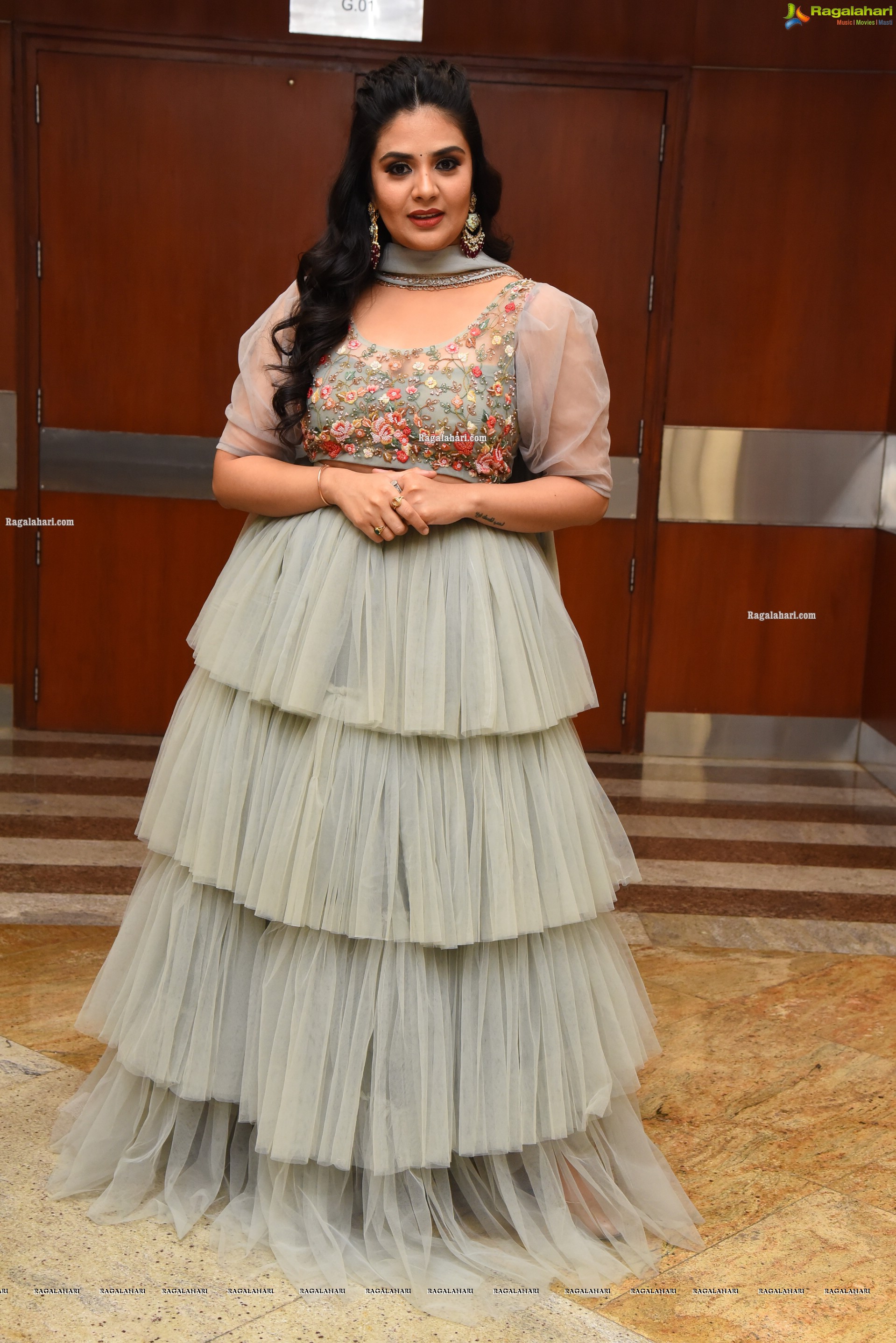 Sreemukhi at Crazy Uncles Movie Pre-Release Event, HD Photo Gallery