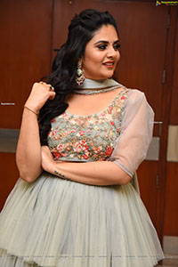 Sreemukhi at Crazy Uncles Movie Pre-Release Event