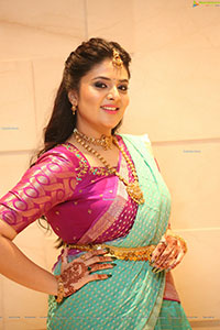 Sreemukhi at SR Kalyanamandapam EST1975 Pre-Release Event