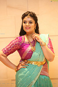 Sreemukhi at SR Kalyanamandapam EST1975 Pre-Release Event